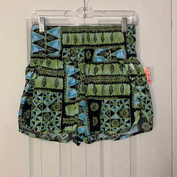 Free People Pants - NWT FP Movement The Way Home Night Surf Combo Shorts M